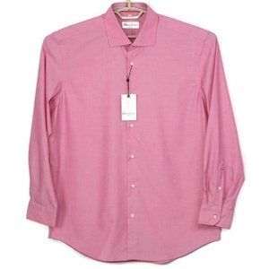 Robert Graham Percy RC Shirt Berry Pink Long Sleeve‎ Size 44 17.5